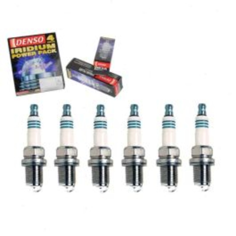 6 pc DENSO Iridium Power Spark Plugs for 1987-1988 Sterling 825 2.5L V6