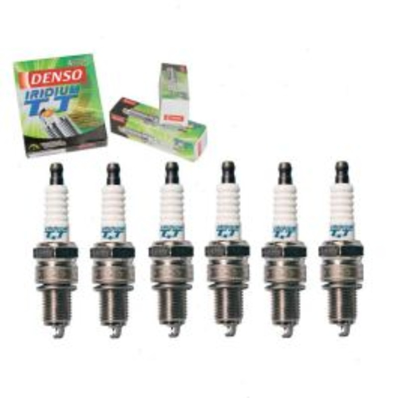 6 pc DENSO Iridium TT Spark Plugs for 1961-1969 Chevrolet Bel Air 3.8L 4.1L L6