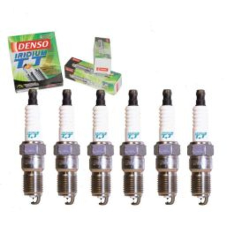 6 pc DENSO Iridium TT Spark Plugs for 1990-1992 Dodge Monaco 3.0L V6