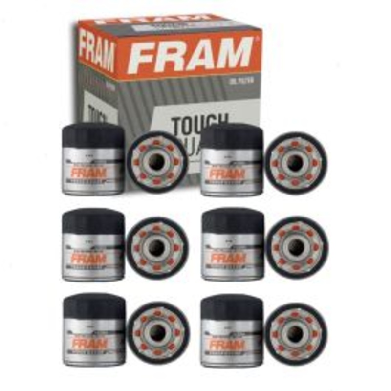 6 pc FRAM Tough Guard TG3506 Engine Oil Filters
