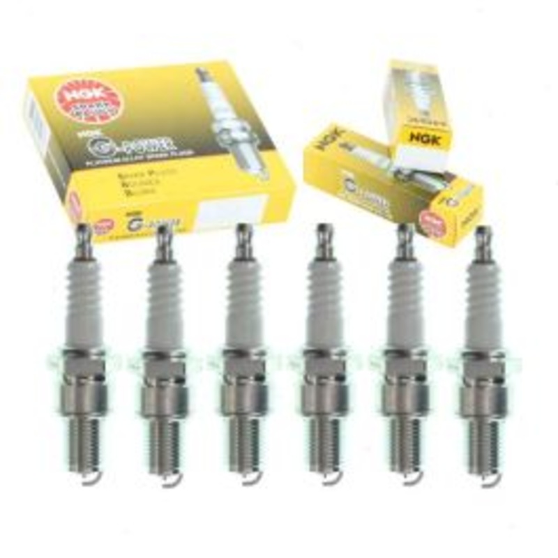 6 pc NGK G-Power Spark Plugs for 1988 Mitsubishi Galant 3.0L V6