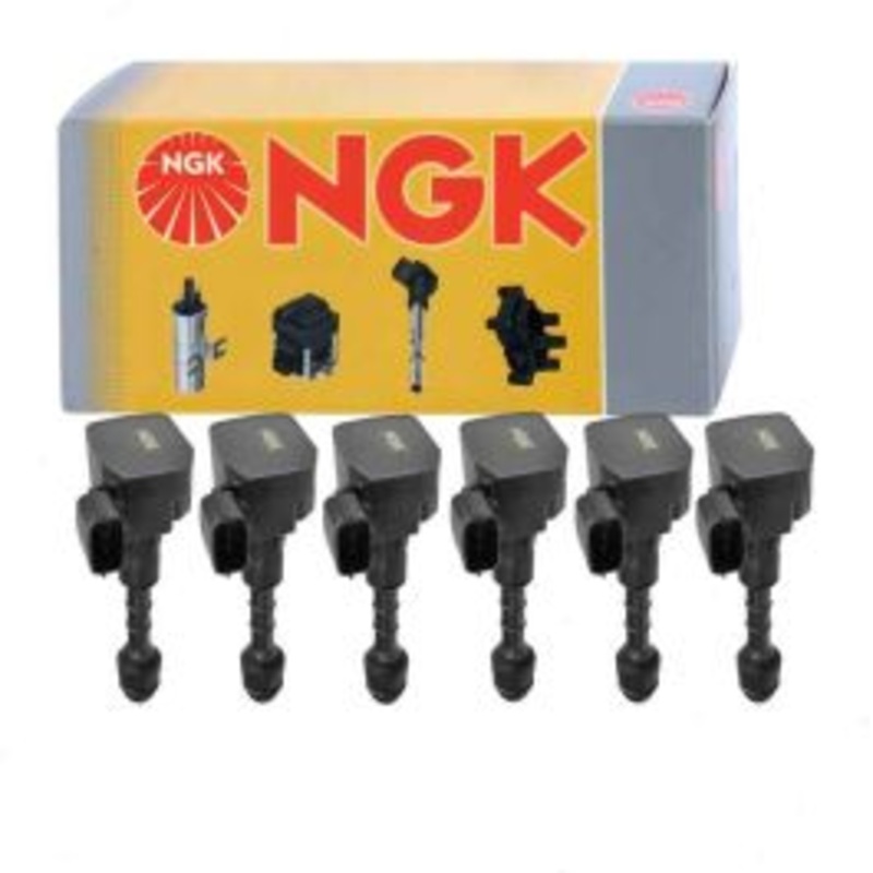 6 pc NGK Ignition Coils for 2003-2008 Infiniti FX35 3.5L V6