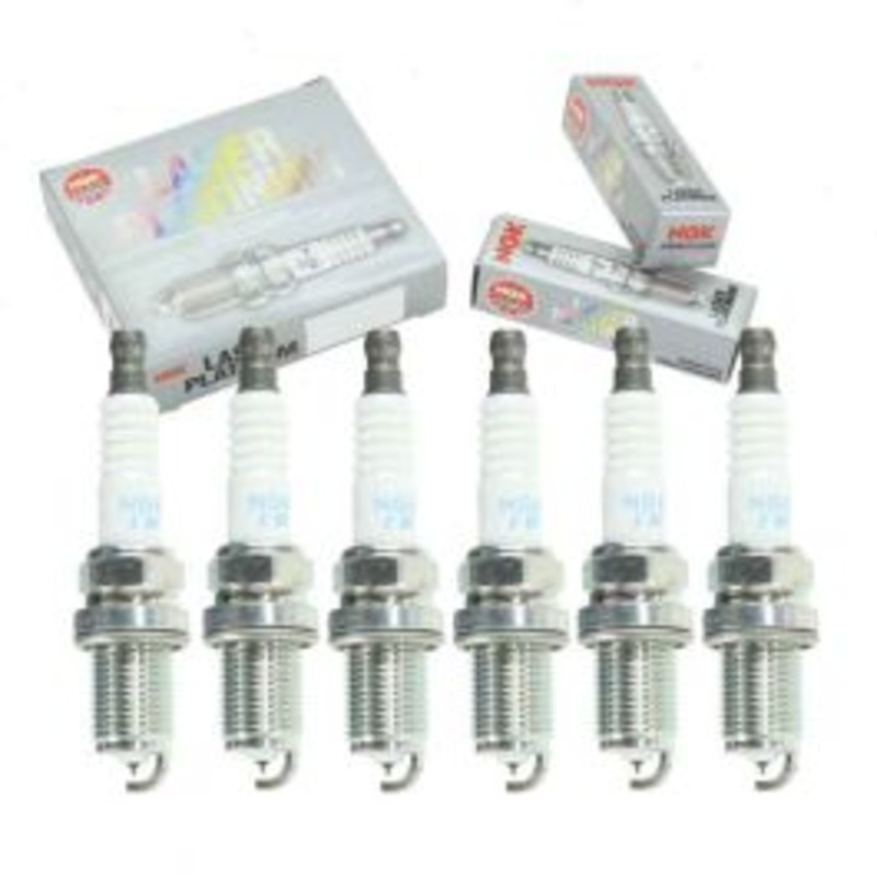 6 pc NGK Laser Platinum Spark Plugs for 2010-2013 BMW 128i 3.0L L6