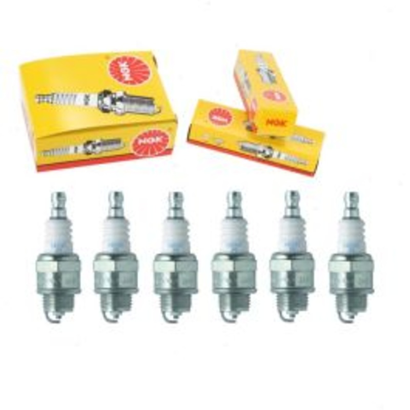 6 pc NGK Standard 6761 BPMR7A BLYB Spark Plugs