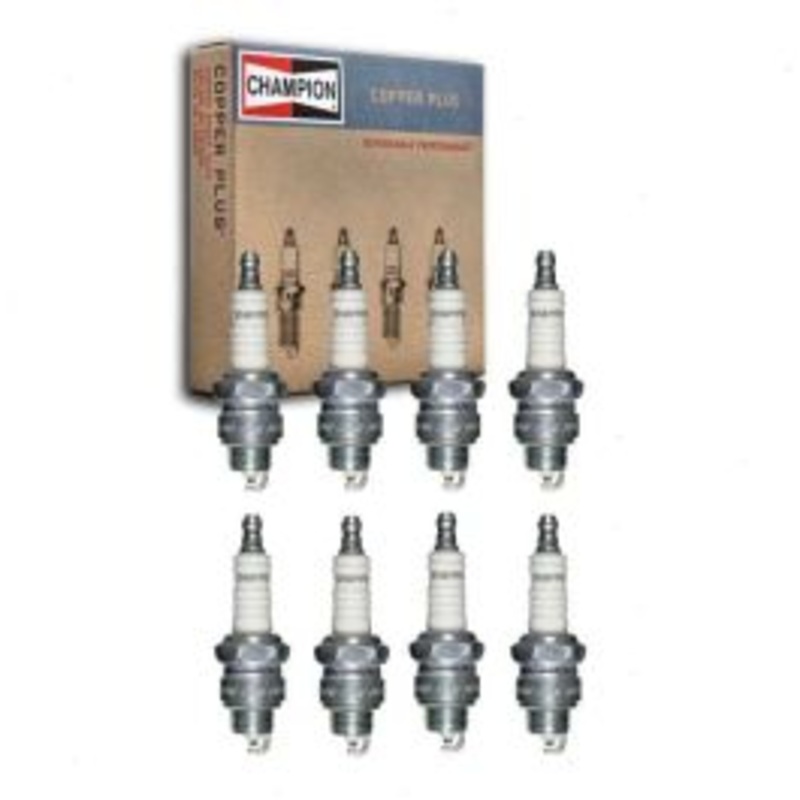 8 pc Champion Copper Plus Spark Plugs for 1967-1968 Chevrolet K10 Suburban 4.6L 5.0L V8
