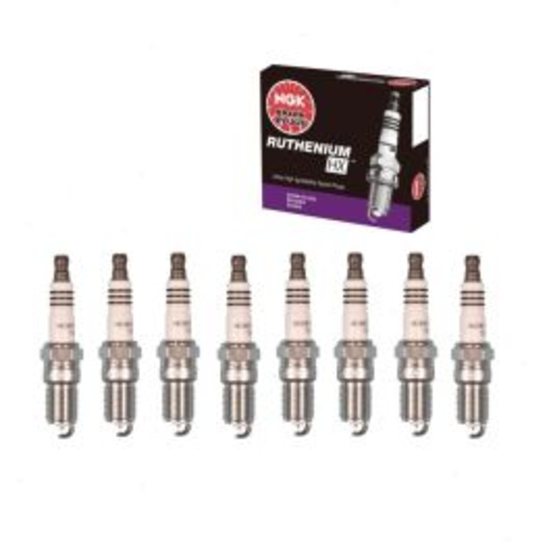 8 pc NGK Ruthenium HX Spark Plugs for 1999-2004 GMC Sierra 2500 5.3L 6.0L V8