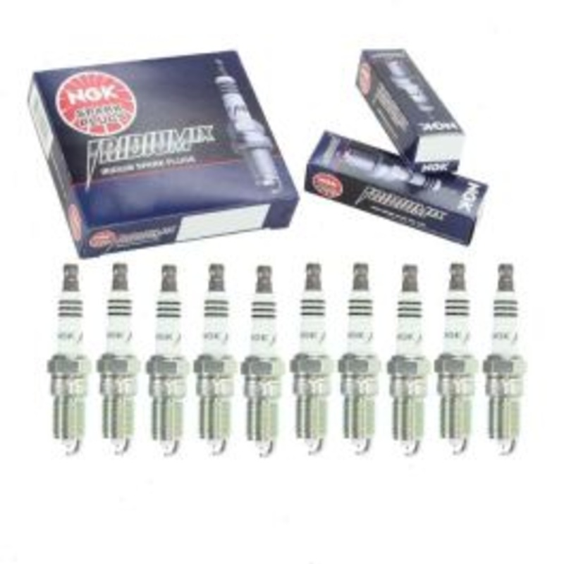 10 pc NGK Iridium IX Spark Plugs for 1997-2002 Ford E-350 Econoline 6.8L V10