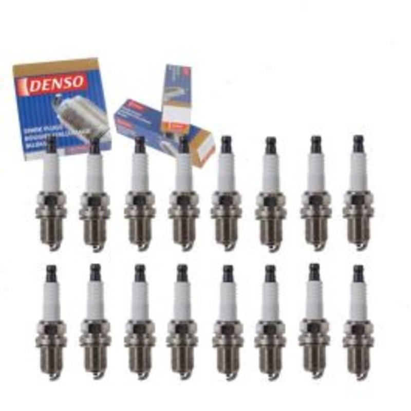 16 pc DENSO Standard Spark Plugs for 1999-2001 Mercedes-Benz ML430 4.3L V8