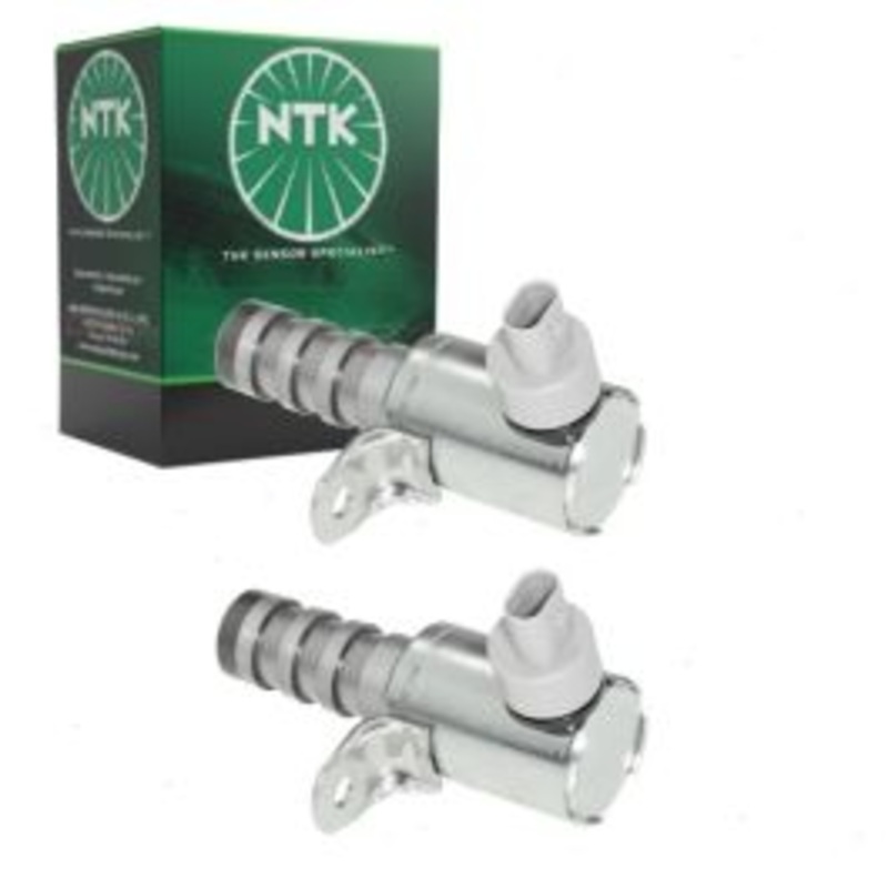 2 pc NTK Exhaust Right Variable Timing Solenoid VVTs for 2012 Ford Explorer 3.5L V6