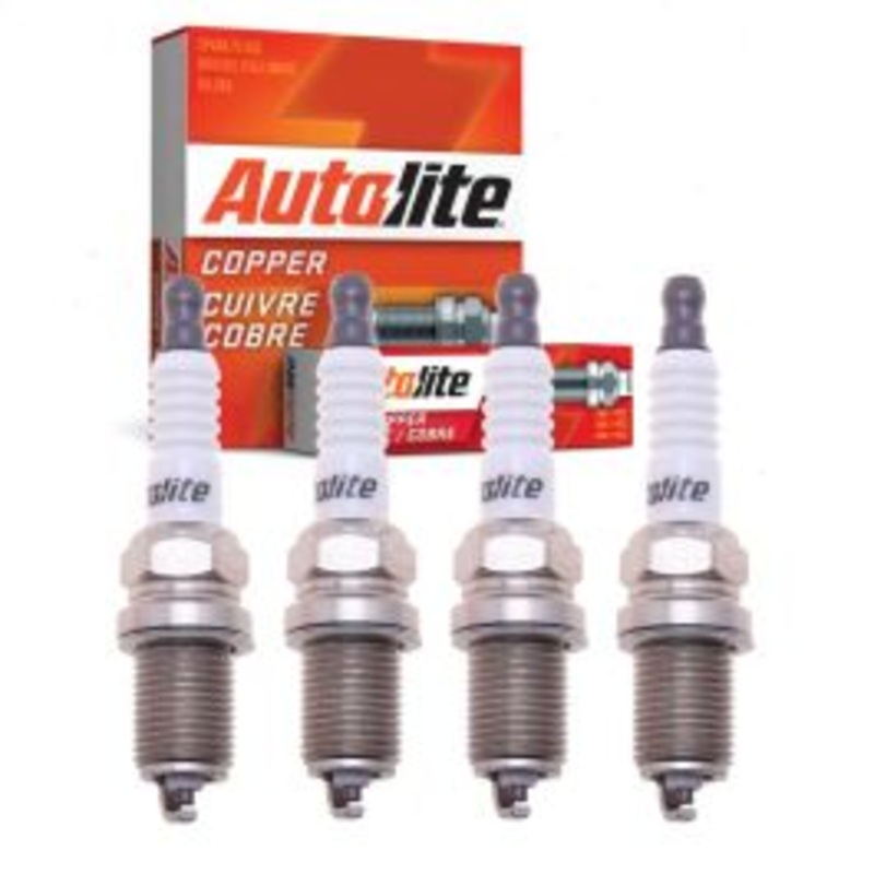 4 pc Autolite Copper Core Spark Plugs for 1994-1998 Toyota T100 2.7L L4