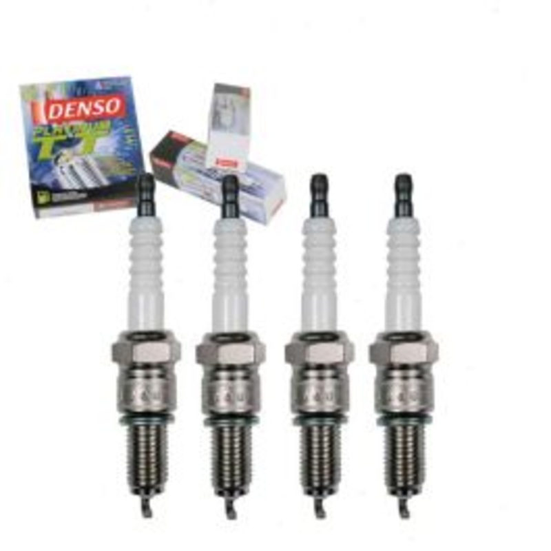 4 pc DENSO Platinum TT Spark Plugs for 1971-1973 Saab 95 1.7L V4