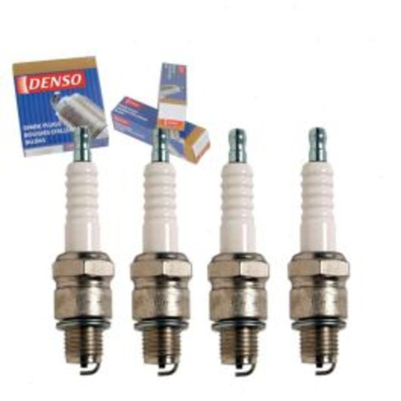 4 pc DENSO Standard Spark Plugs for 1966-1973 Volkswagen Squareback 1.6L H4