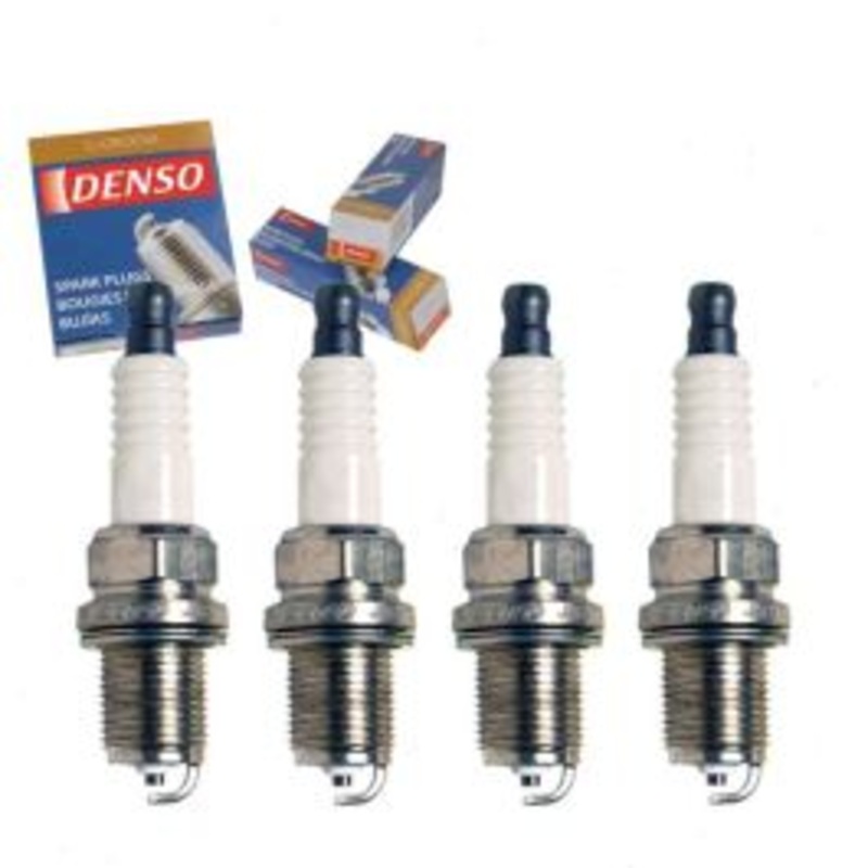 4 pc DENSO Standard U-Groove Spark Plugs for 1997-2003 Hyundai Tiburon 1.8L 2.0L L4