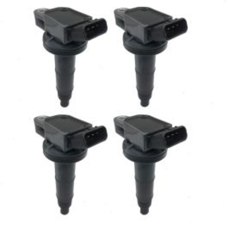 4 pc Hitachi Ignition Coils for 2001-2007 Toyota Highlander 2.4L L4