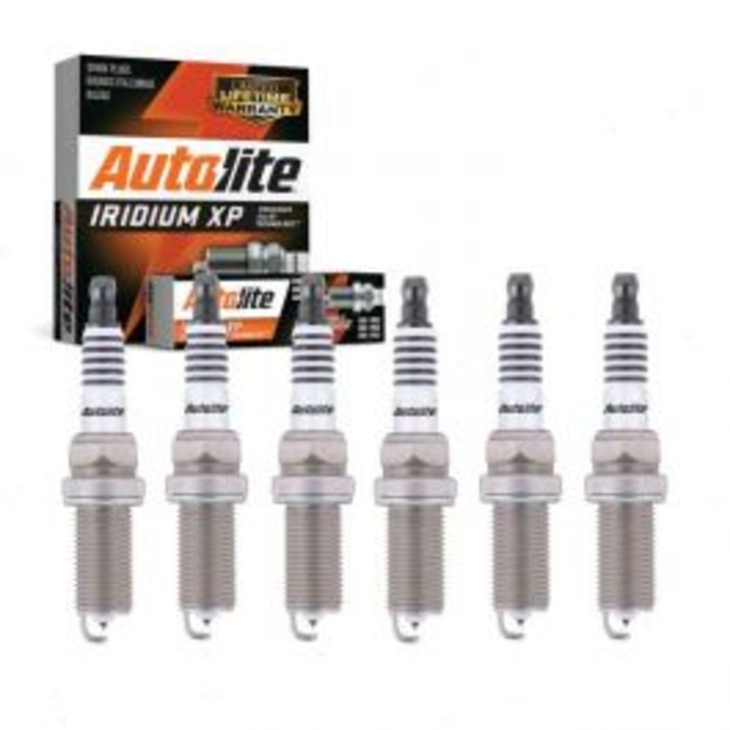 6 pc Autolite Iridium XP Spark Plug for 2016-2019 Lexus IS300 3.5L V6
