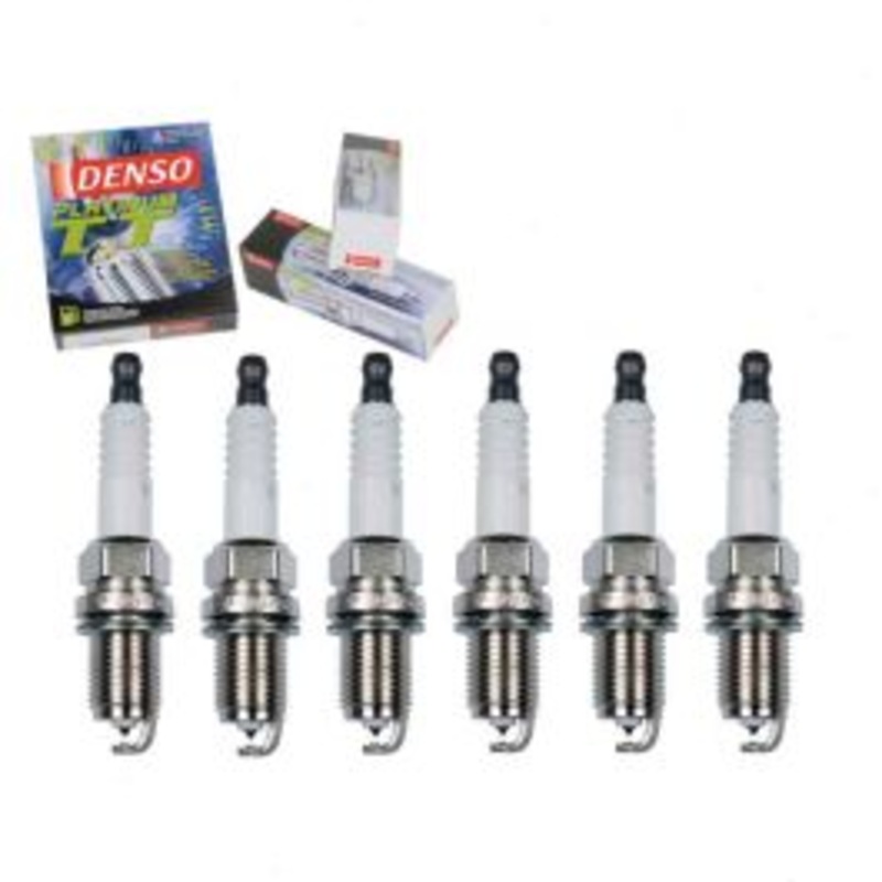 6 pc DENSO Platinum TT Spark Plugs for 2010-2011 Dodge Nitro 4.0L V6