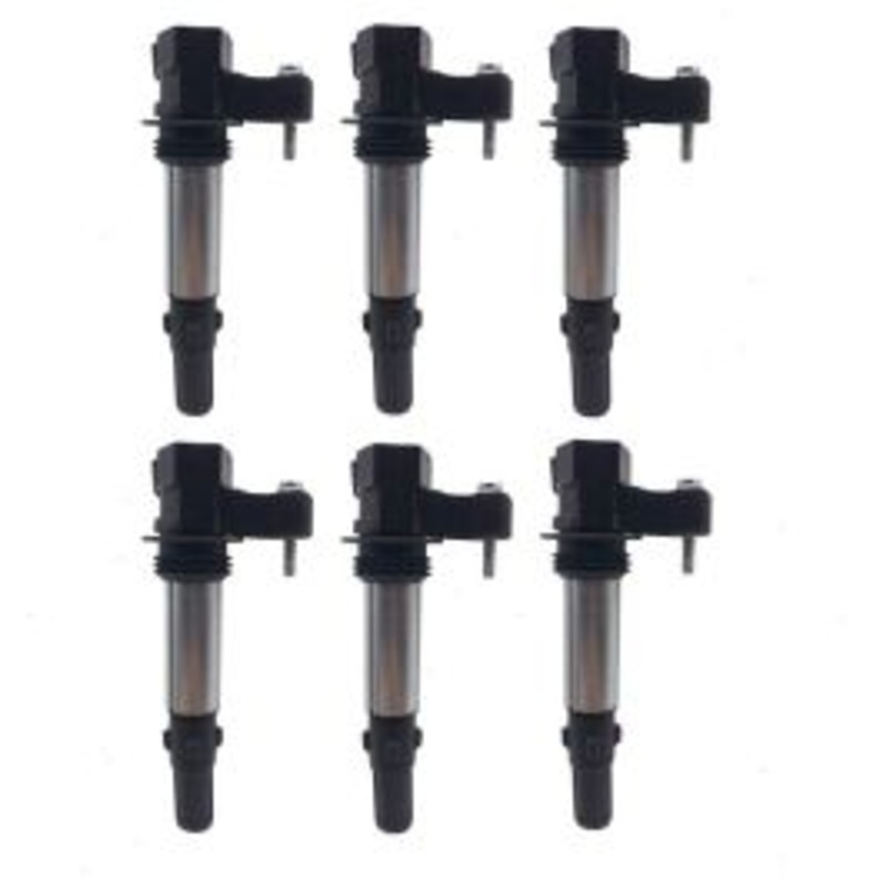 6 pc Hitachi Ignition Coils for 2009 Saturn Outlook 3.6L V6