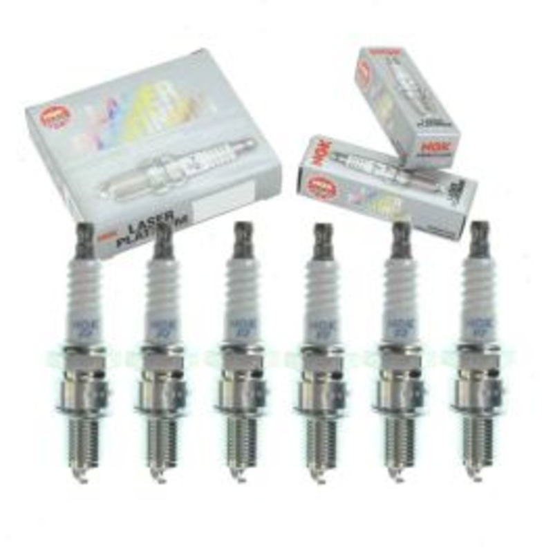 6 pc NGK Laser Platinum Spark Plugs for 1990-1993 Dodge Daytona 3.0L V6