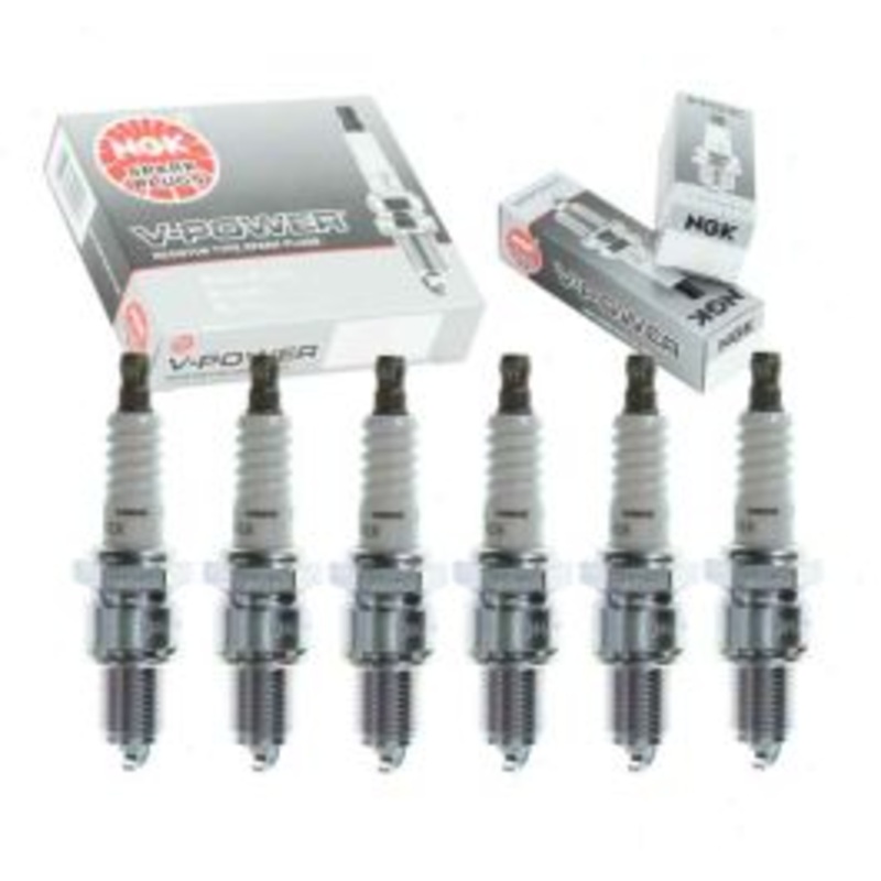 6 pc NGK V-Power Spark Plugs for 1963-1969 Chevrolet C10 Pickup 3.8L 4.1L L6