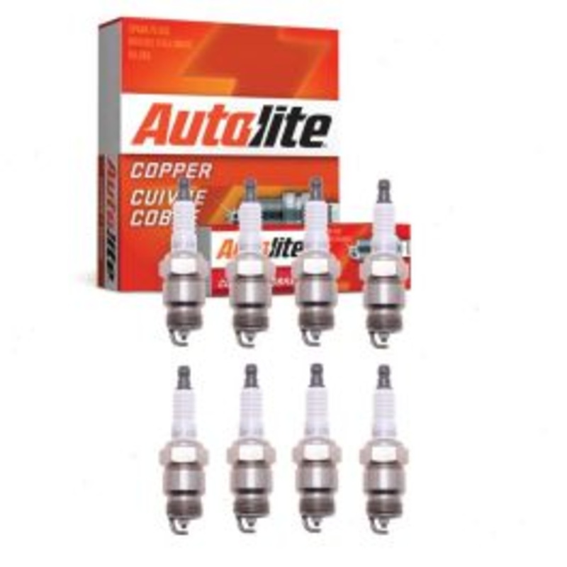 8 pc Autolite Copper Core Spark Plugs for 1958-1960 Edsel Ranger 4.8L 5.4L 5.8L 5.9L V8