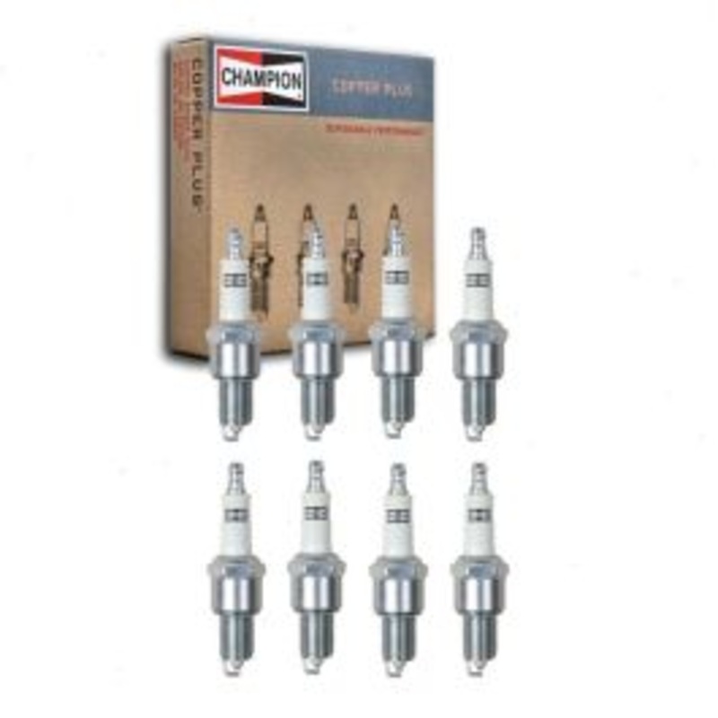 8 pc Champion Copper Plus Spark Plugs for 1970-1972 Plymouth Duster 5.6L V8