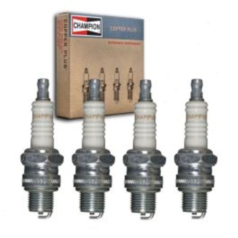 4 pc Champion Copper Plus Spark Plugs for 1949-1955 Borgward Hansa 1800 1.8L L4