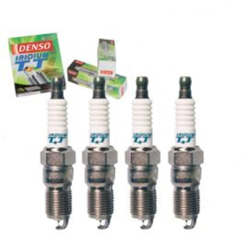 4 pc DENSO Iridium TT Spark Plugs for 1981-1982 Ford Granada 2.3L L4