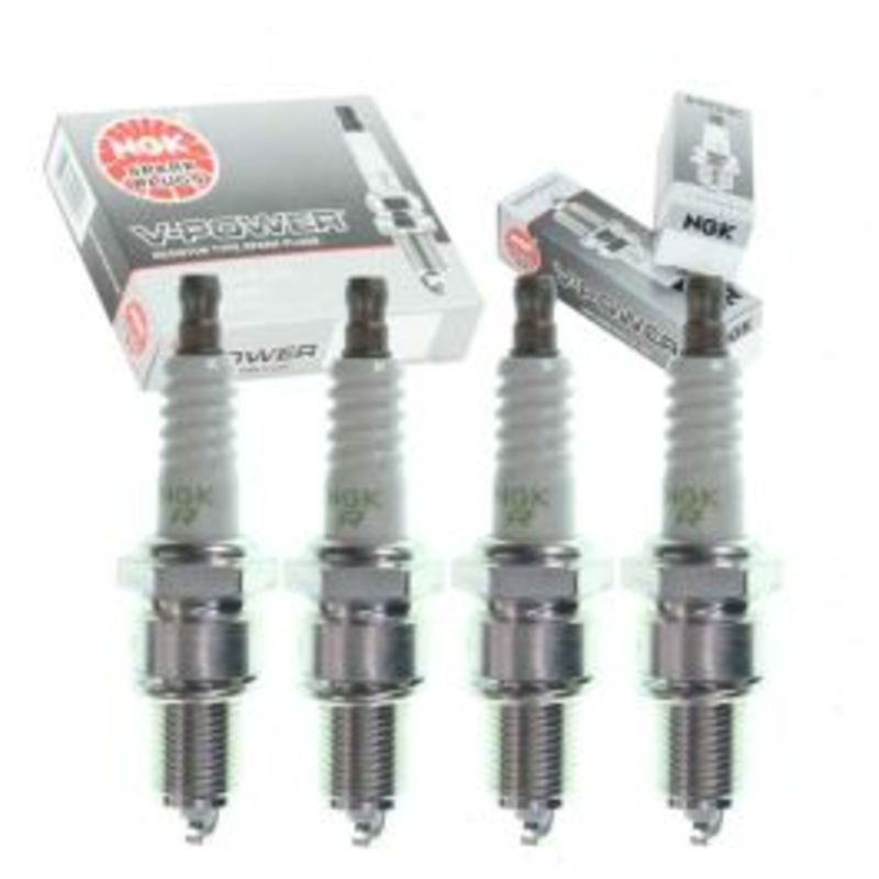 4 pc NGK V-Power Spark Plugs for 1981-1991 Isuzu Pickup 1.8L 1.9L 2.3L 2.6L L4