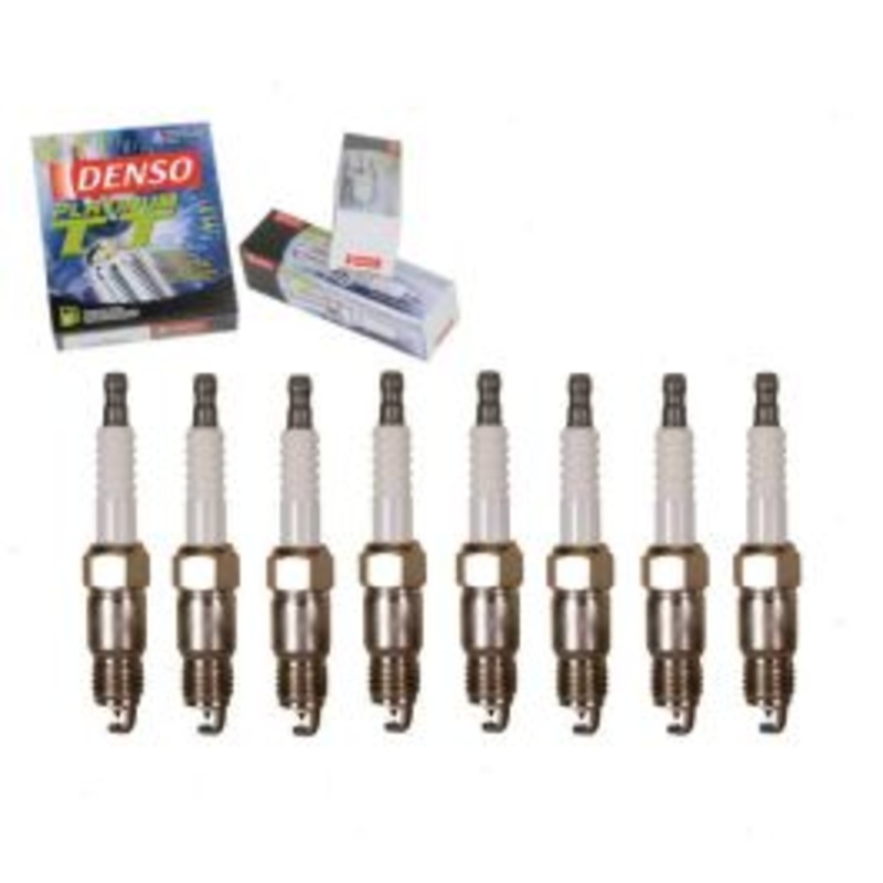 8 pc DENSO Platinum TT Spark Plugs for 1990-1992 Cadillac Brougham 5.0L 5.7L V8