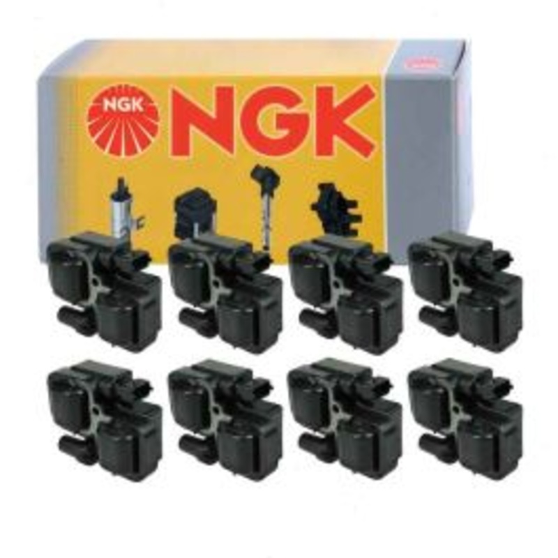 8 pc NGK Ignition Coils for 2002-2007 Mercedes-Benz ML500 5.0L V8