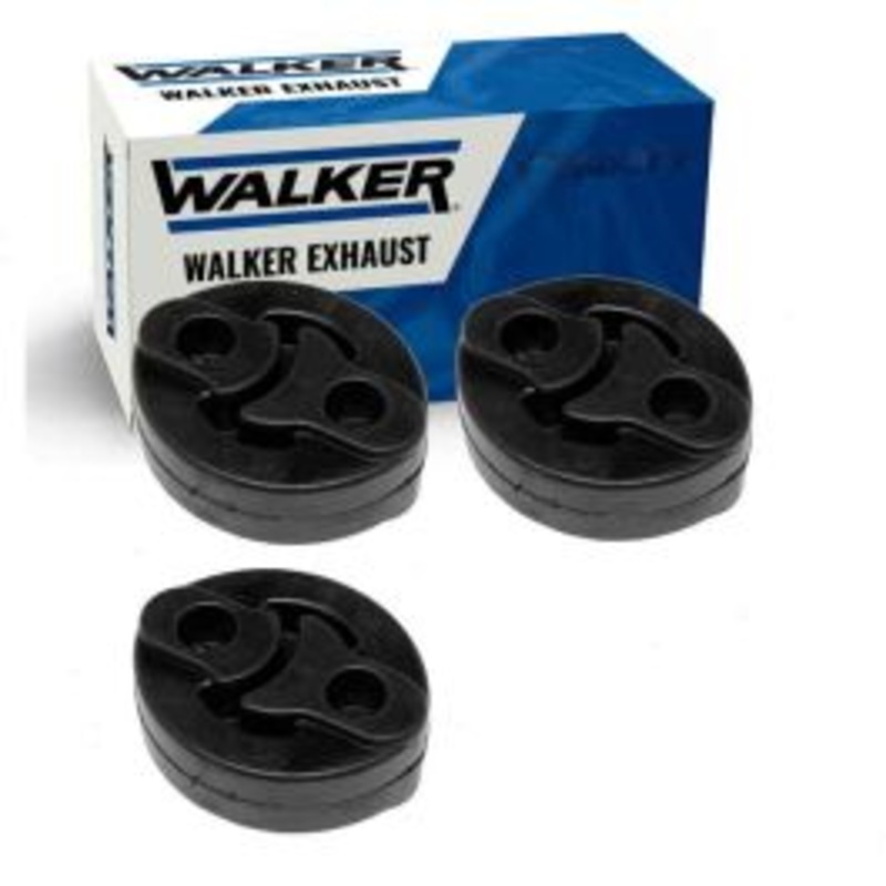 3 pc Walker Int Pipe Exhaust System Insulators for 1989-1992 Eagle Summit 1.5L L4