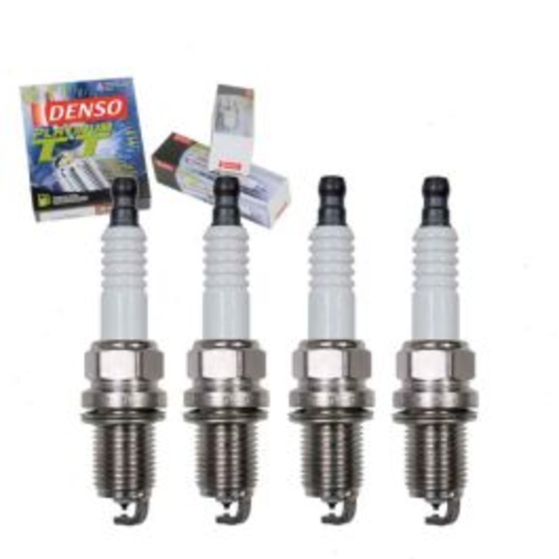 4 pc DENSO Platinum TT Spark Plugs for 1990-1996 Mitsubishi Eclipse 2.0L L4