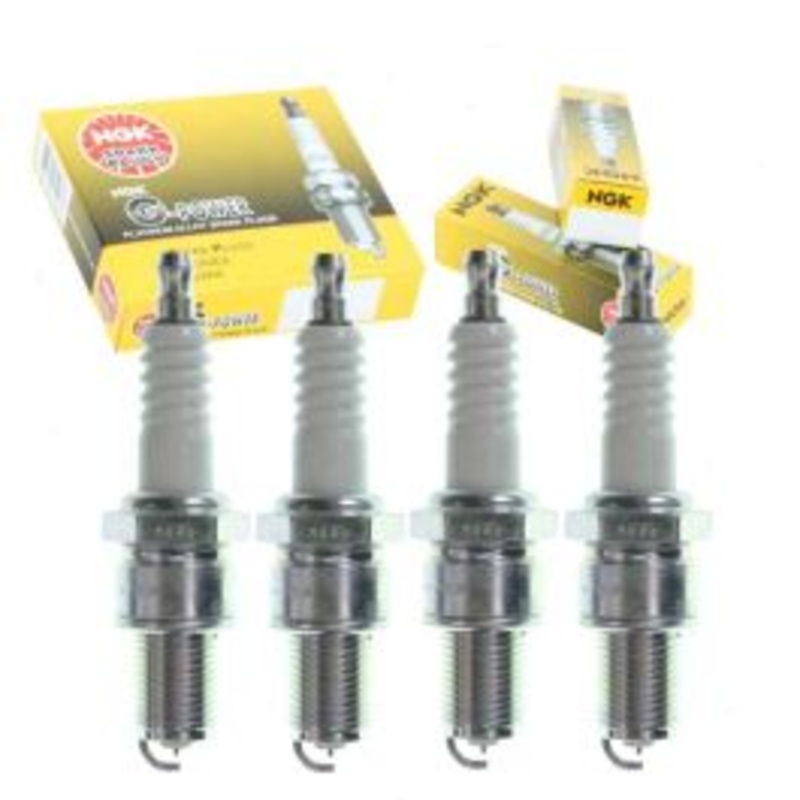 4 pc NGK G-Power Spark Plugs for 1975-1979 Renault R17 1.6L L4