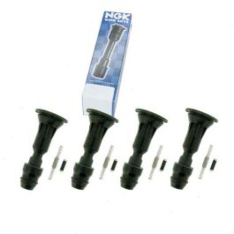 4 pc NGK Ignition Coil Boots for 2010-2016 Buick LaCrosse 2.4L L4