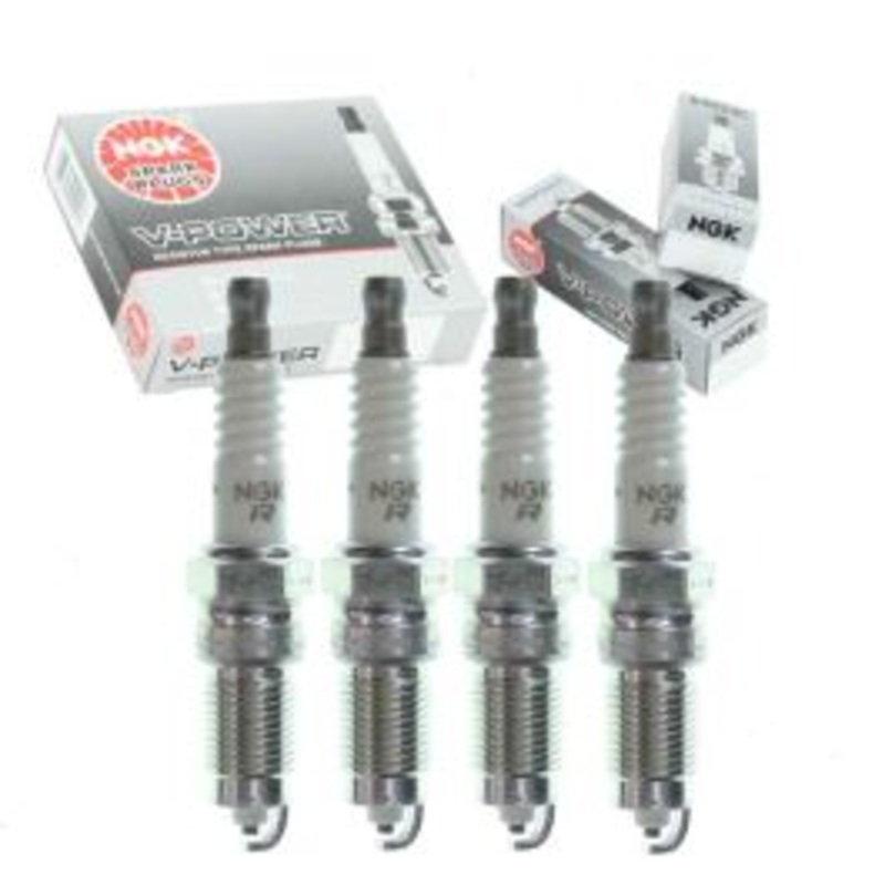 4 pc NGK V-Power Spark Plugs for 1983 Ford Fairmont 2.3L L4