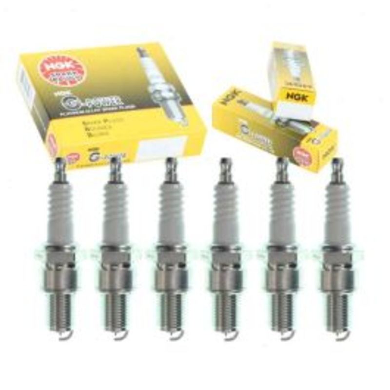 6 pc NGK G-Power Spark Plugs for 1972-1976 Toyota Mark II 2.3L 2.6L L6
