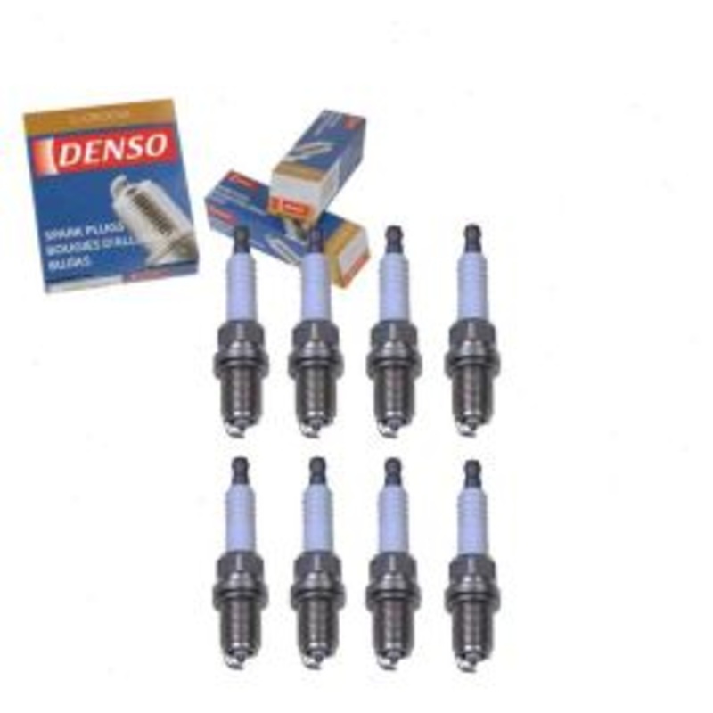 8 pc DENSO Standard U-Groove Spark Plugs for 1991-1993 Jeep Grand Wagoneer 5.2L 5.9L V8