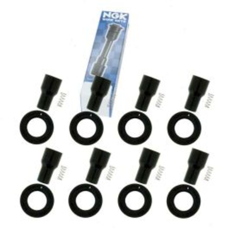 8 pc NGK Ignition Coil Boots for 1998-2018 Toyota Land Cruiser 4.7L 5.7L V8