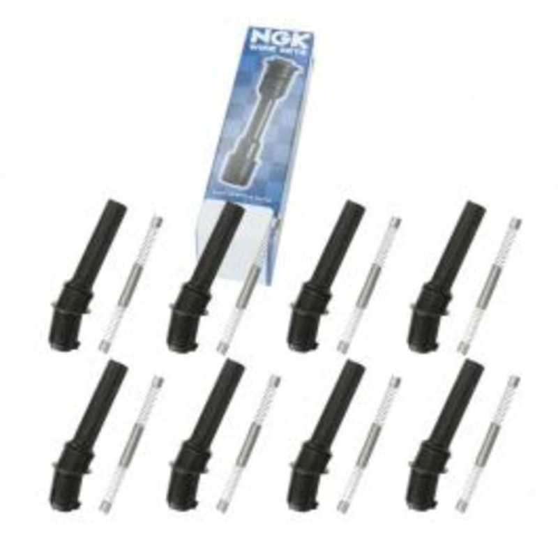 8 pc NGK Ignition Coil Boots for 1999-2016 Ford E-350 Super Duty 5.4L V8