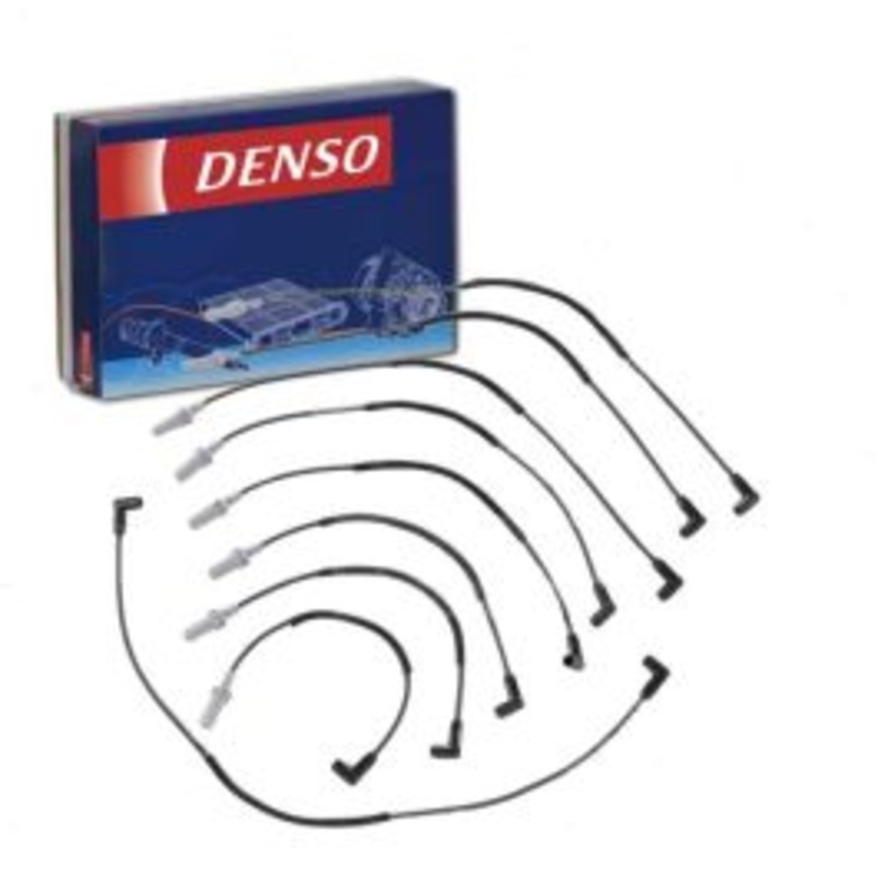 DENSO Spark Plug Wire Set for 1992-1993 Dodge Ramcharger 5.2L 5.9L V8