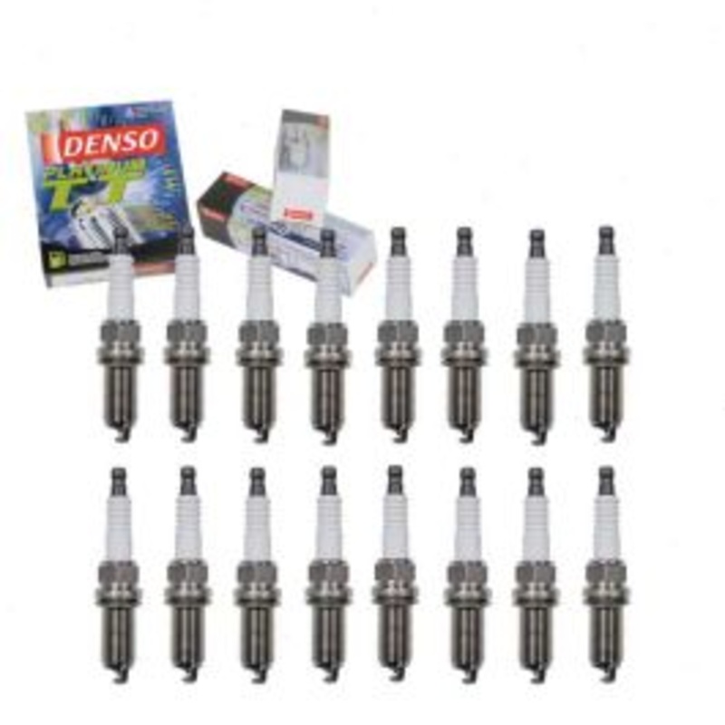 16 pc DENSO Platinum TT Spark Plugs for 2009-2015 Jeep Grand Cherokee 5.7L V8