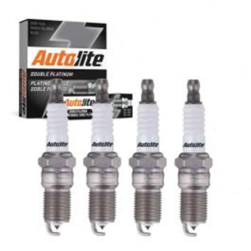 4 pc Autolite Double Platinum Spark Plug for 1999-2001 Oldsmobile Alero 2.4L