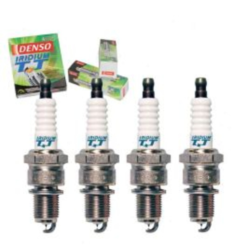4 pc DENSO Iridium TT Spark Plugs for 1971-1992 Dodge Colt 1.4L 1.5L 1.6L 1.8L 2.0L L4