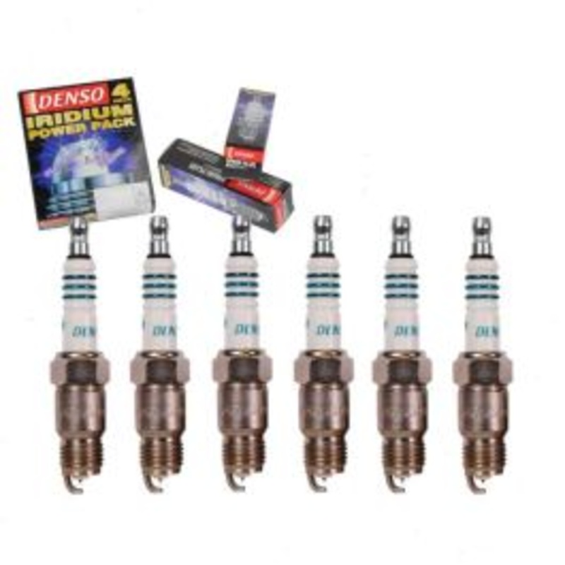 6 pc DENSO Iridium Power Spark Plugs for 1968-1974 GMC C35 C3500 Pickup 4.1L 4.8L L6