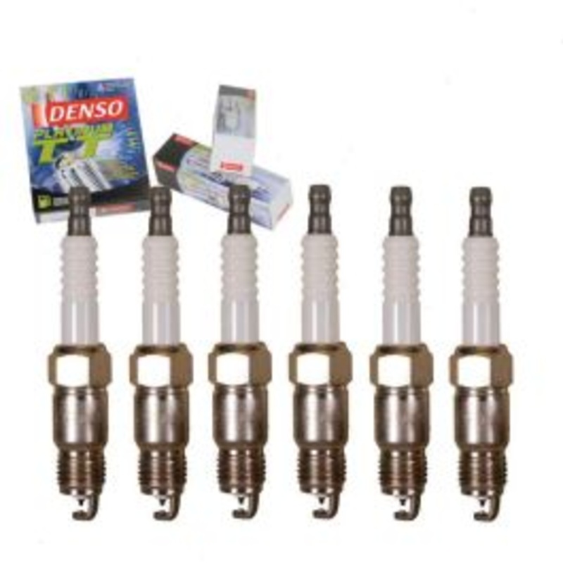6 pc DENSO Platinum TT Spark Plugs for 1985-1986 Chevrolet Monte Carlo 4.3L V6