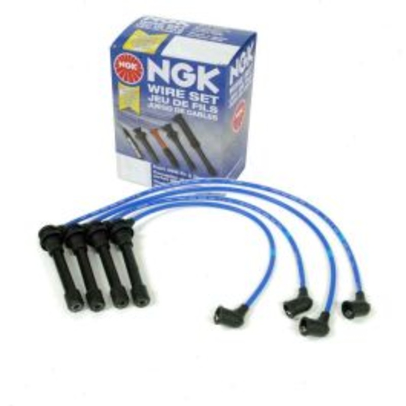 NGK Spark Plug Wire Set for 1998-2001 Nissan Frontier 2.4L L4