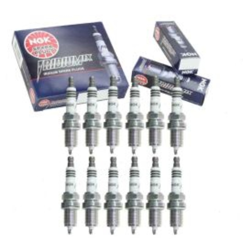 12 pc NGK Iridium IX Spark Plugs for 1988-1996 BMW 750iL 5.0L 5.4L V12