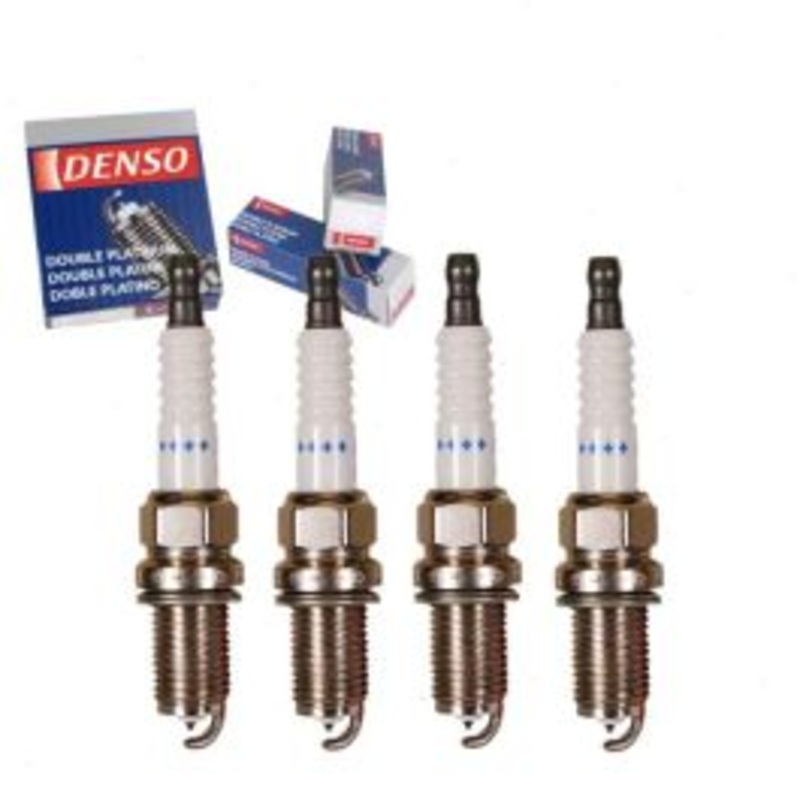 4 pc DENSO Double Platinum Spark Plugs for 2002 Audi A4 1.8L L4