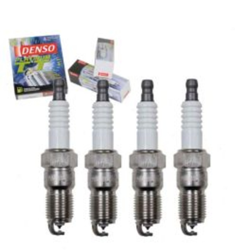 4 pc DENSO Platinum TT Spark Plugs for 1994-1998 Oldsmobile Achieva 2.3L 2.4L L4