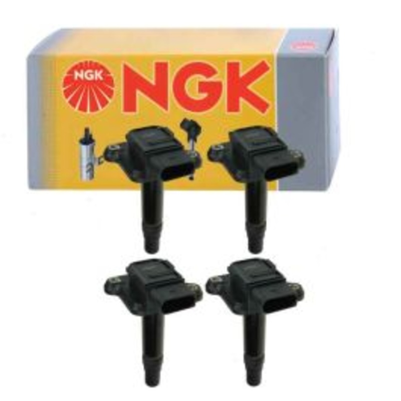4 pc NGK Ignition Coils for 2000 Volkswagen Jetta 1.8L L4